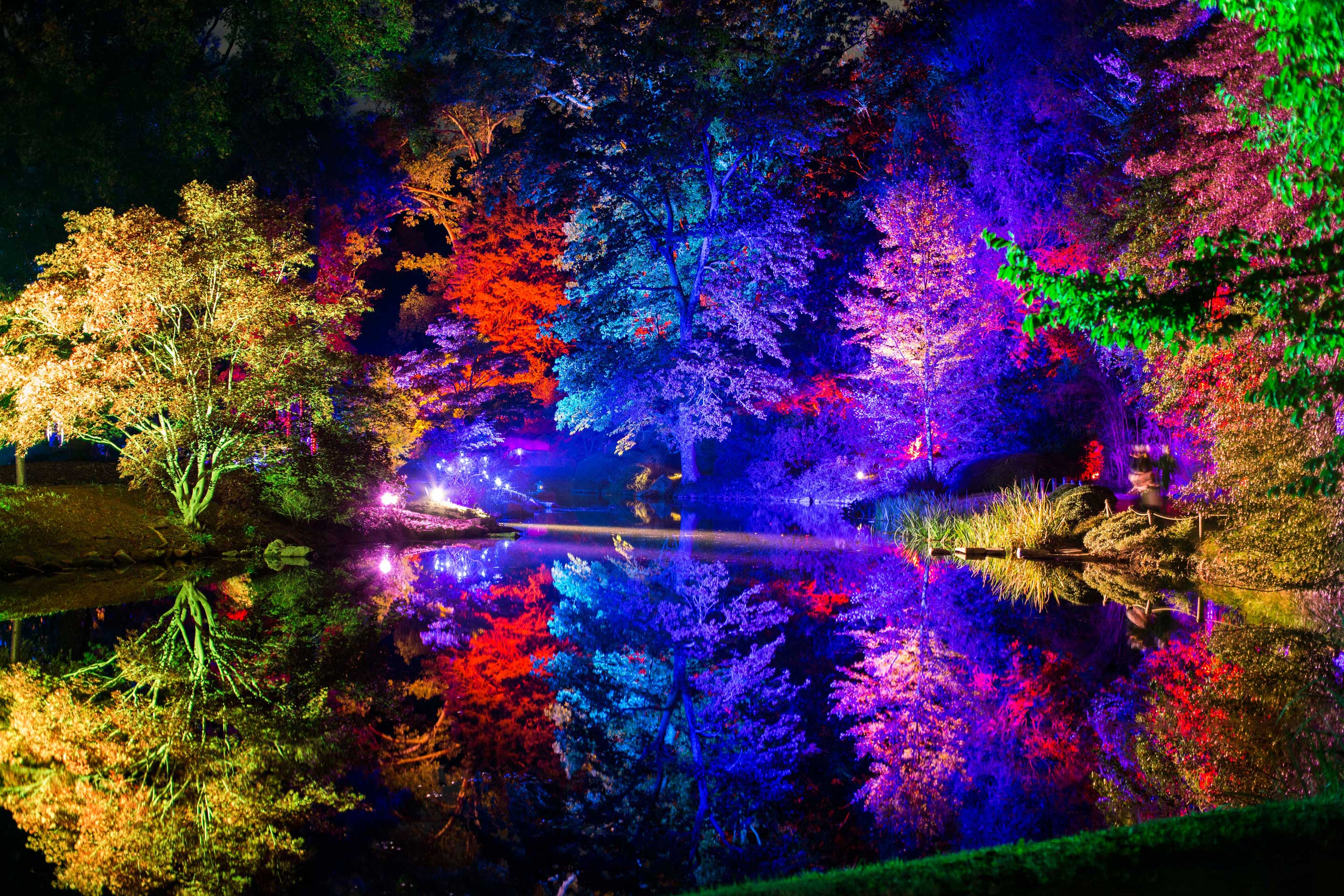 Event Lighting Design Maymont Garden Glow The Lighting & Sound Company