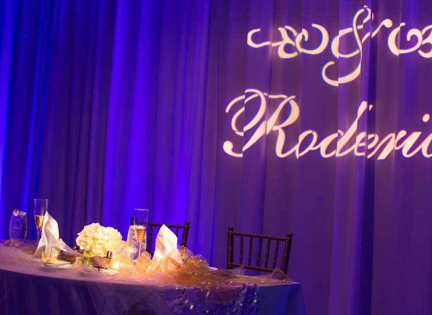 Pin Spots for Weddings & Events - The Lighting & Sound Company