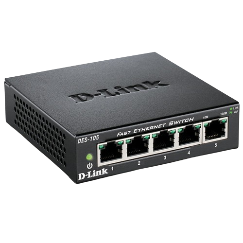 Network Switch - 1Gbps - 5 Port