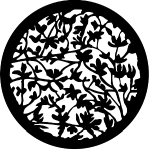 Gobo - Steel - Apollo RSS 77117 - Vine Leaves