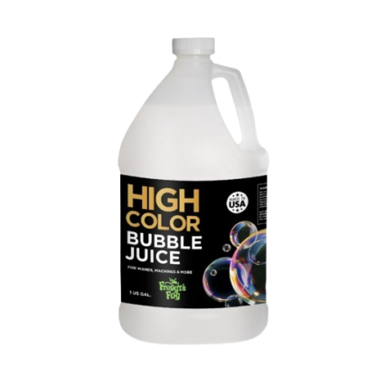 Bubble Fluid - Froggy's Fog High Color Bubble Juice [Gallon]