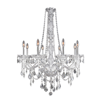 Chandelier - Crystal - "Anastasia" - 8-Light