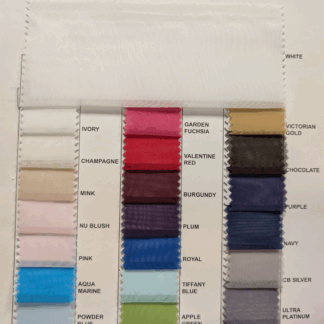 1. Sheer Fabric Swatches