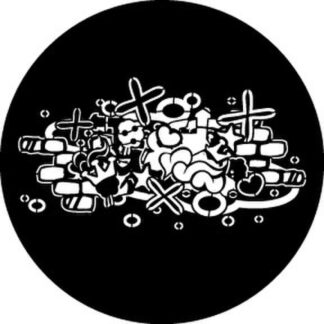 Gobo - Steel  - Rosco - Abstract Graffiti 2